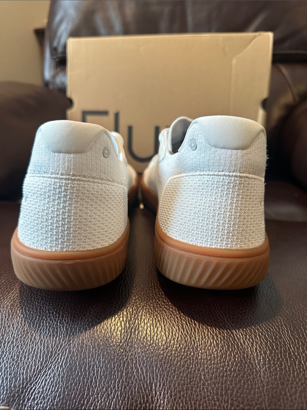 Flux Men’s Adapt Knit Sneakers with Gum Sole - Picture 3 of 10